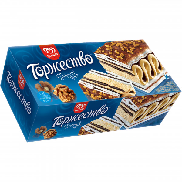 "Торжество" Грецкий орех Рулет 500г. (*8шт.)