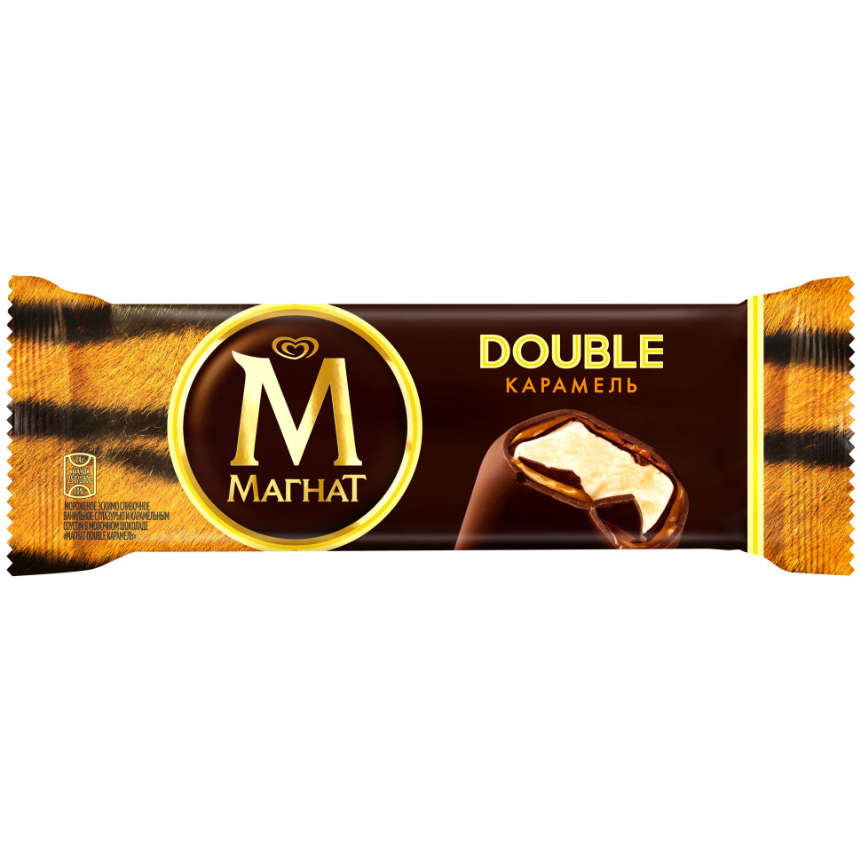 "Магнат" Double Карамель 74гр. (*20шт.)