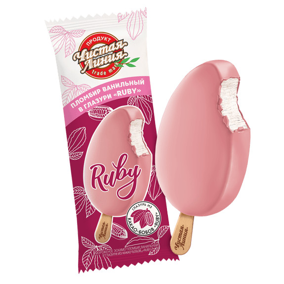 0700 Эскимо RUBY из какао бобов 70гр. (*30шт.)