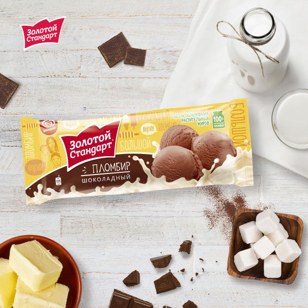 "Золотой Стандарт" шоколадный 400гр. (8шт.)  (900ml)