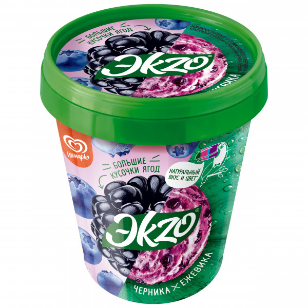 Эkzo Ведро Черника+Ежевика 520г. (*6шт.)