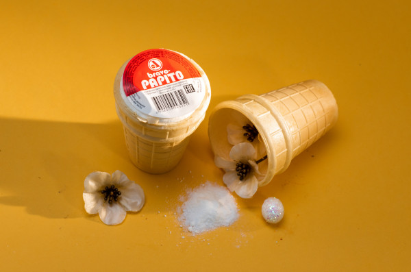 Стакан ванильный "bravo-Papito" 60гр. (48 шт.)