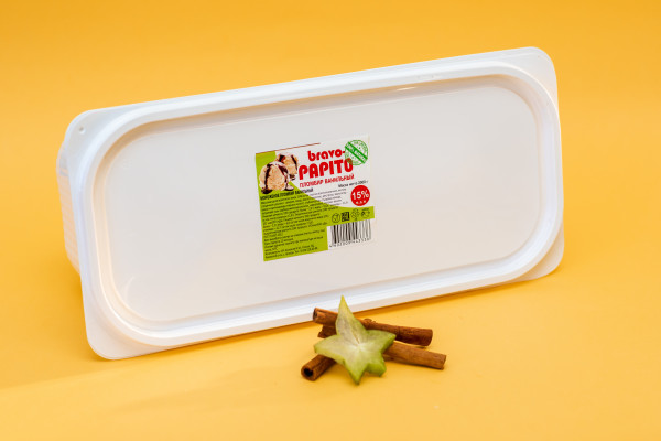 Ванночка Ванильное 6% "Папито" 2000гр. (*2шт.)